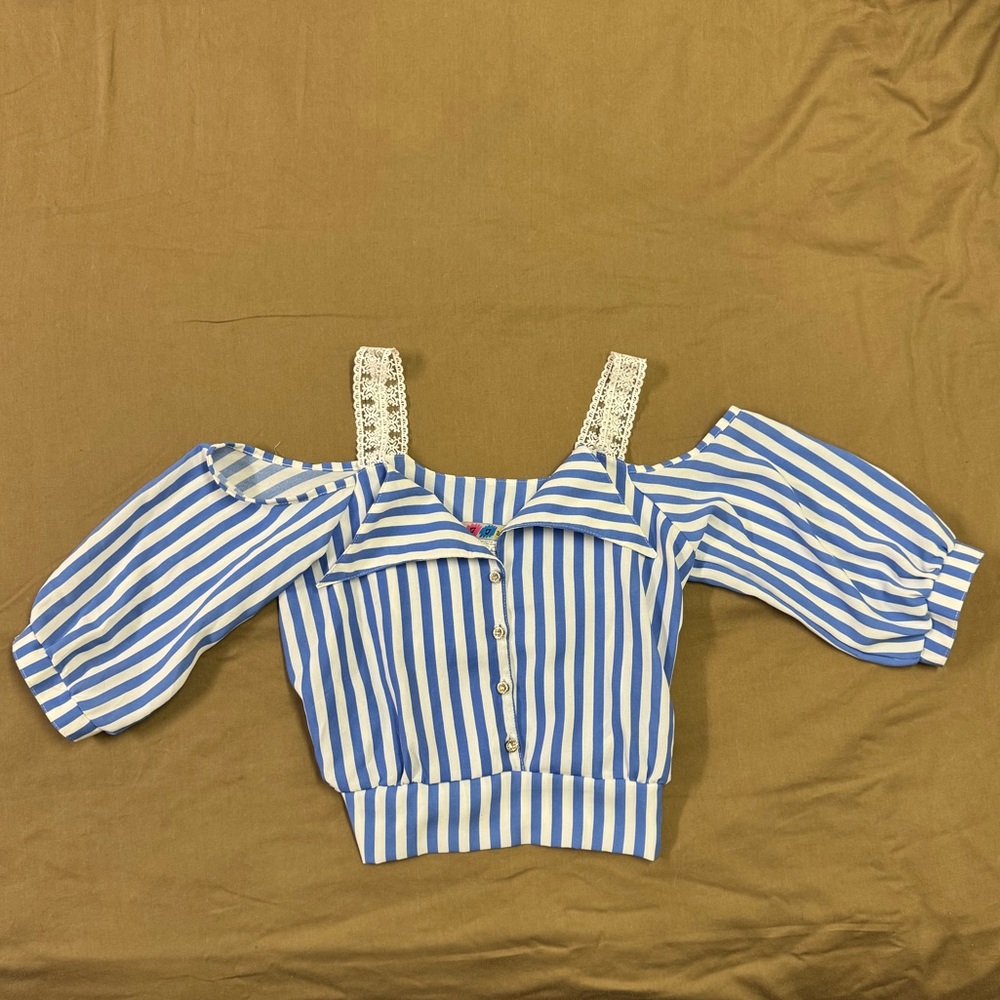 Striped Crop Top